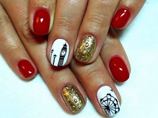 Tahun Baru Manicure 2024: foto, idea-idea Manicure Tahun Baru