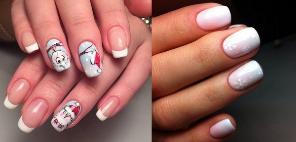 Tahun Baru Manicure 2024: foto, idea-idea Manicure Tahun Baru