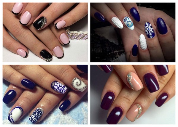 Tahun Baru Manicure 2024: foto, idea-idea Manicure Tahun Baru