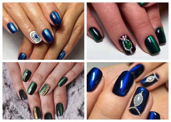 Tahun Baru Manicure 2024: foto, idea-idea Manicure Tahun Baru