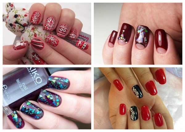 Tahun Baru Manicure 2024: foto, idea-idea Manicure Tahun Baru
