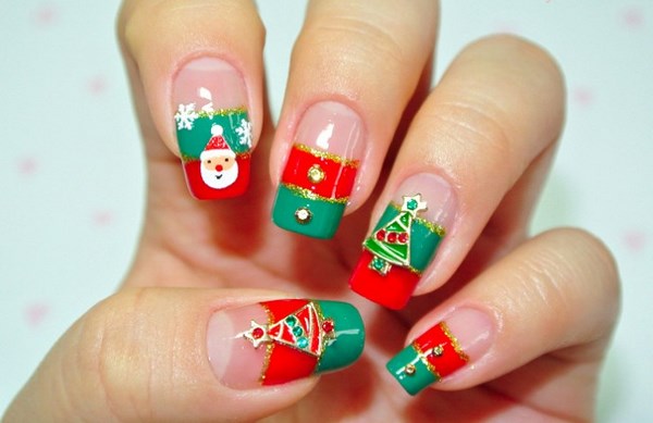Tahun Baru Manicure 2024: foto, idea-idea Manicure Tahun Baru