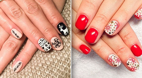 Tahun Baru Manicure 2024: foto, idea-idea Manicure Tahun Baru