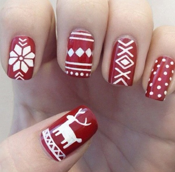 Tahun Baru Manicure 2024: foto, idea-idea Manicure Tahun Baru