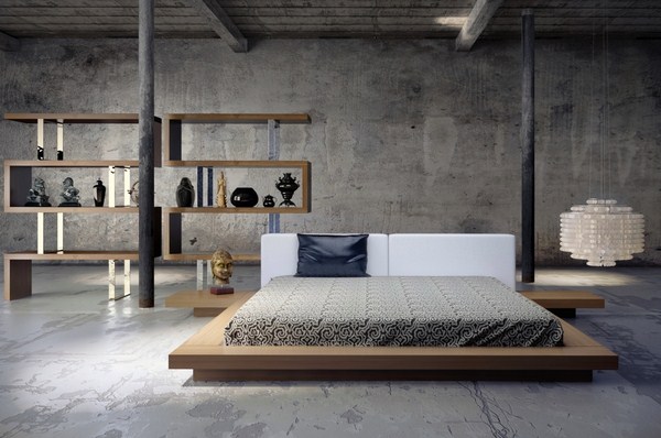 Interior moden dalam gaya loteng: gaya loteng di bahagian dalam apartmen, idea-idea foto