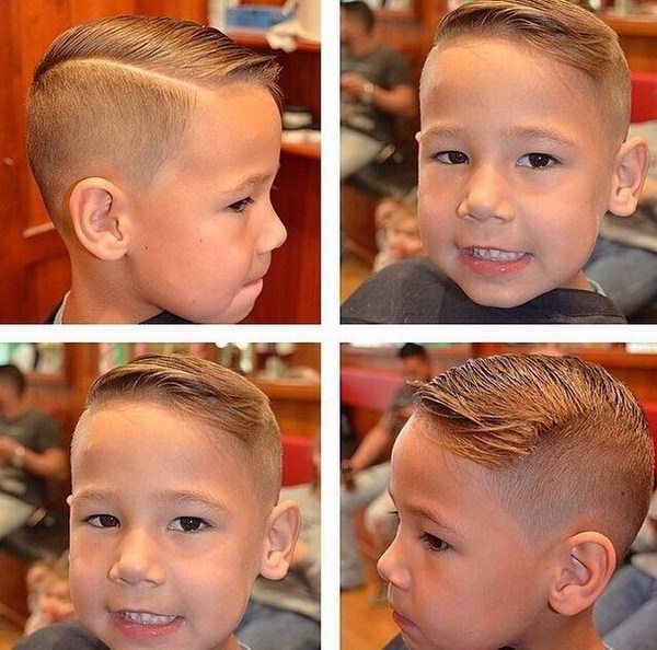Potongan rambut fesyen untuk kanak-kanak lelaki 2024-2025: foto