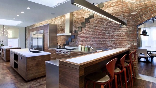 Interior moden dalam gaya loteng: gaya loteng di bahagian dalam apartmen, idea-idea foto