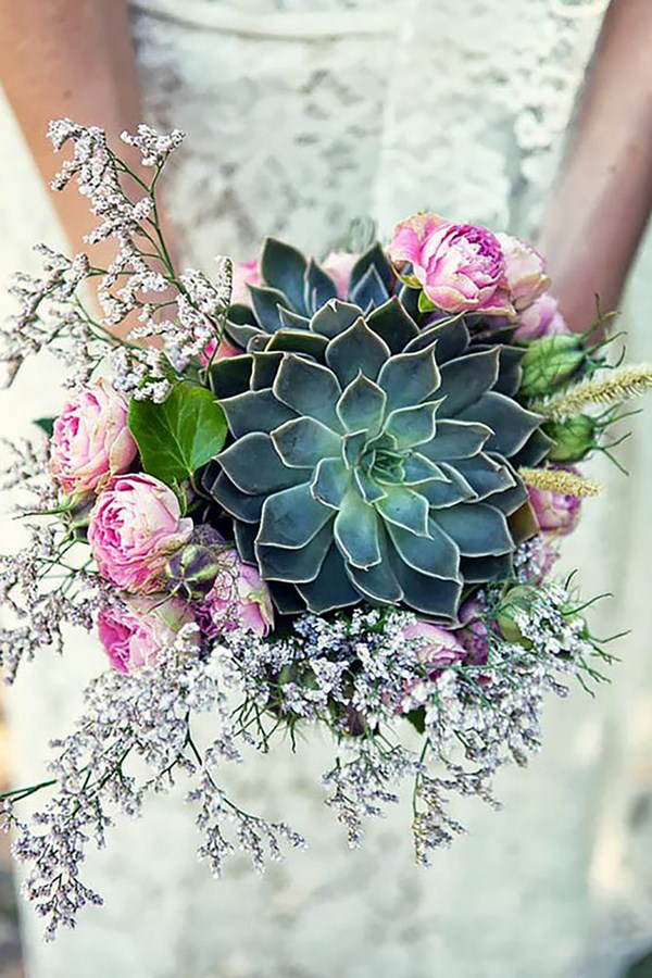 Bouquets bunga yang paling bergaya 2024-2025, gambar, trend bunga