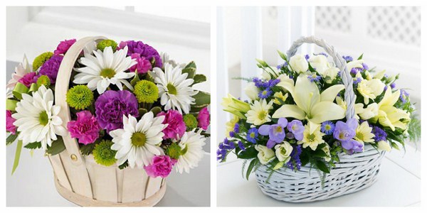 Bouquets bunga yang paling bergaya 2024-2025, gambar, trend bunga