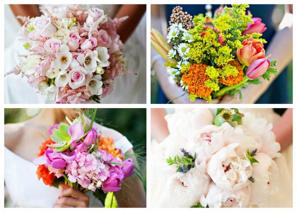 Bouquets bunga yang paling bergaya 2024-2025, gambar, trend bunga