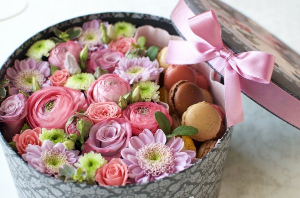 Bouquets bunga yang paling bergaya 2024-2025, gambar, trend bunga