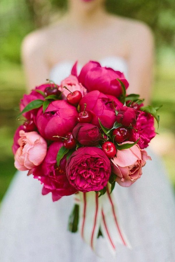 Bouquets bunga yang paling bergaya 2024-2025, gambar, trend bunga