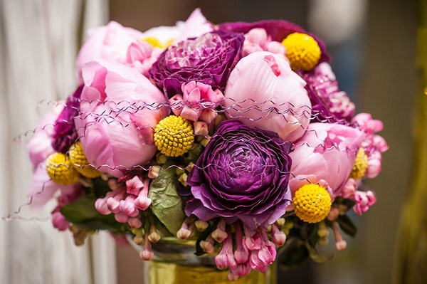 Bouquets bunga yang paling bergaya 2024-2025, gambar, trend bunga