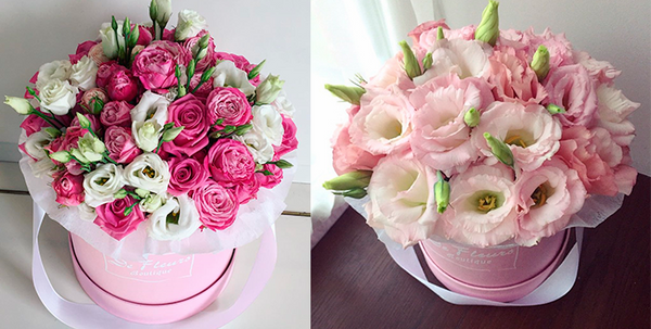 Bouquets bunga yang paling bergaya 2024-2025, gambar, trend bunga