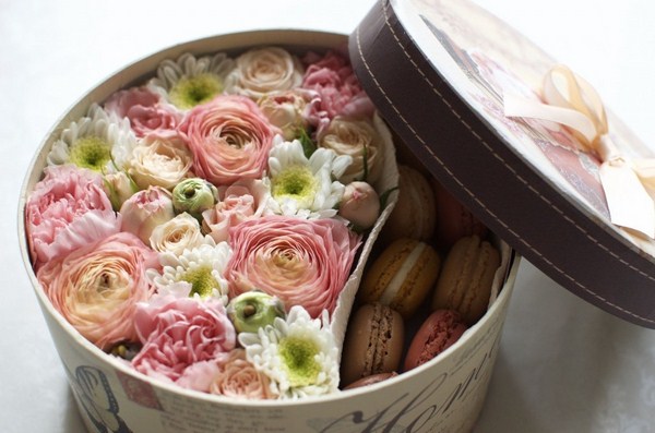 Bouquets bunga yang paling bergaya 2024-2025, gambar, trend bunga