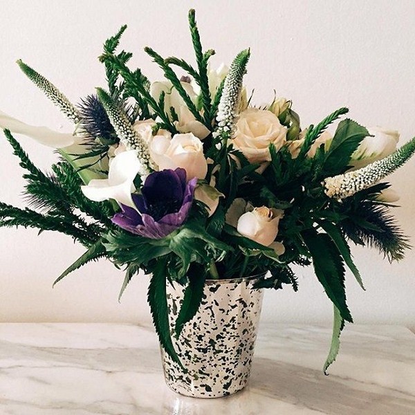 Bouquets bunga yang paling bergaya 2024-2025, gambar, trend bunga
