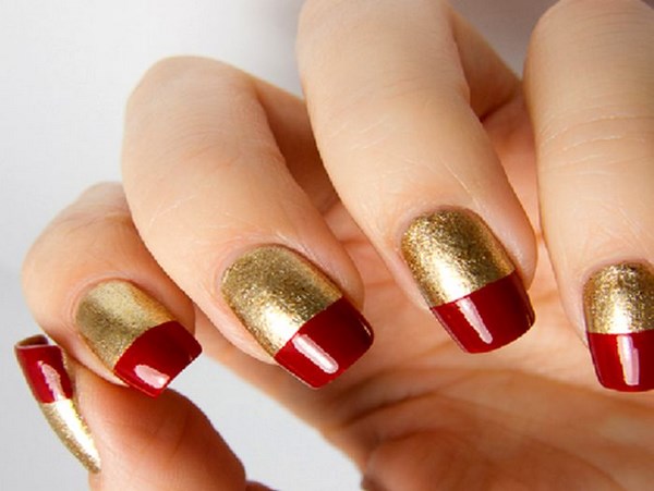 Manicure merah yang indah 2024-2025 - gambar, idea-idea manicure merah