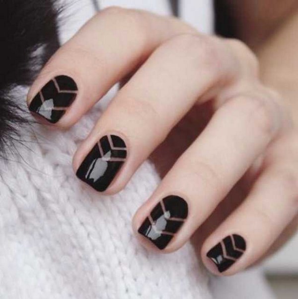 Manikur kejatuhan bergaya 2024-2025: gambar, idea-idea jatuh manicure