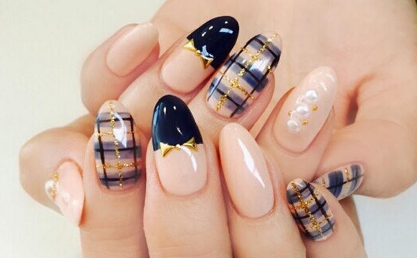 Manikur kejatuhan bergaya 2024-2025: gambar, idea-idea jatuh manicure