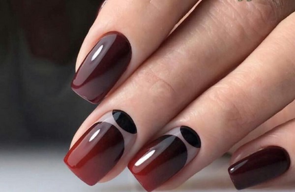 Manikur kejatuhan bergaya 2024-2025: gambar, idea-idea jatuh manicure