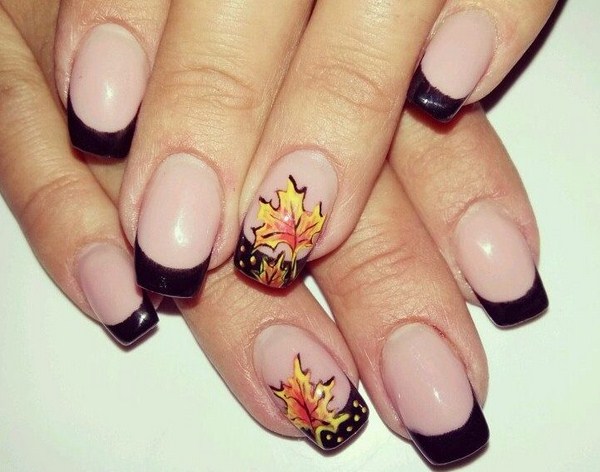 Manikur kejatuhan bergaya 2024-2025: gambar, idea-idea jatuh manicure