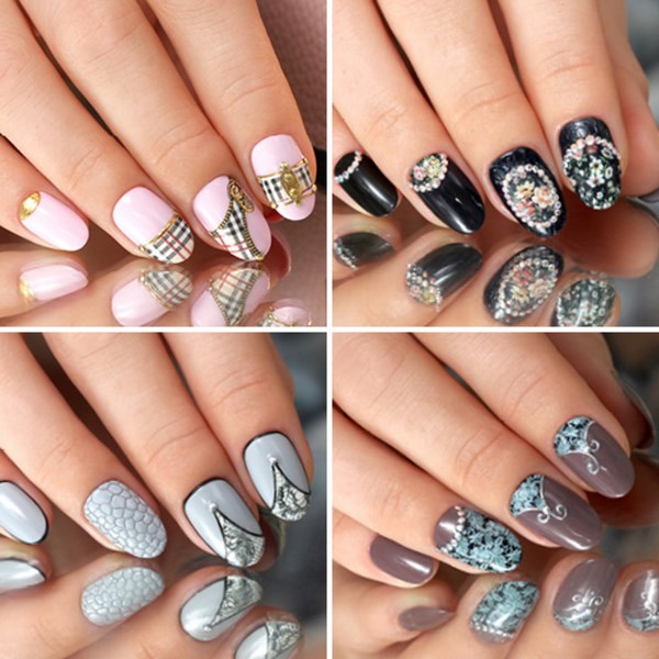Manikur kejatuhan bergaya 2024-2025: gambar, idea-idea jatuh manicure