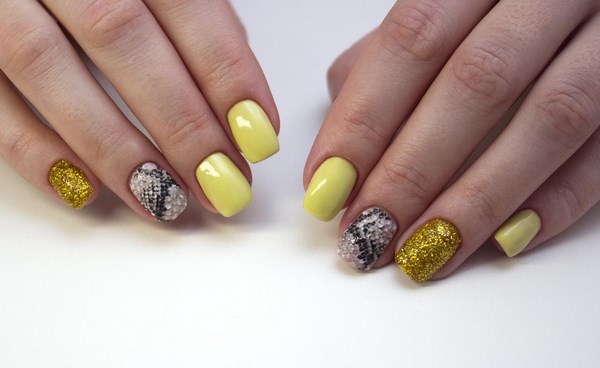 Manikur kejatuhan bergaya 2024-2025: gambar, idea-idea jatuh manicure
