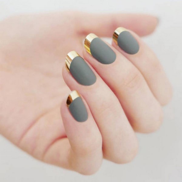 Manikur kejatuhan bergaya 2024-2025: gambar, idea-idea jatuh manicure