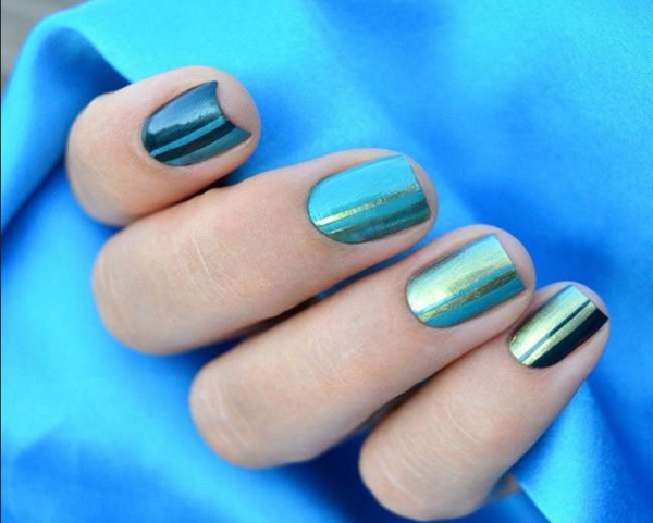 Manikur kejatuhan bergaya 2024-2025: gambar, idea-idea jatuh manicure