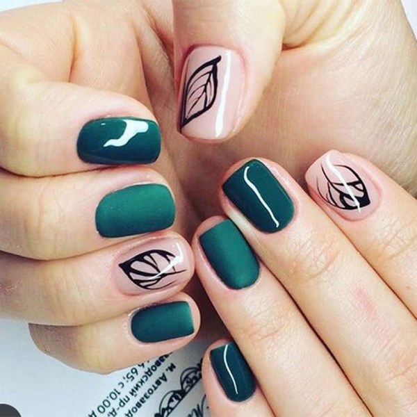 Manikur kejatuhan bergaya 2024-2025: gambar, idea-idea jatuh manicure