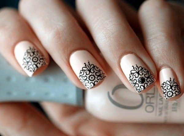 Manicure bogel cantik: gambar, berita, idea-idea manicure bogel