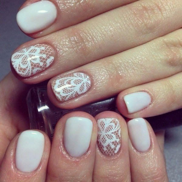 Manicure bogel cantik: gambar, berita, idea-idea manicure bogel