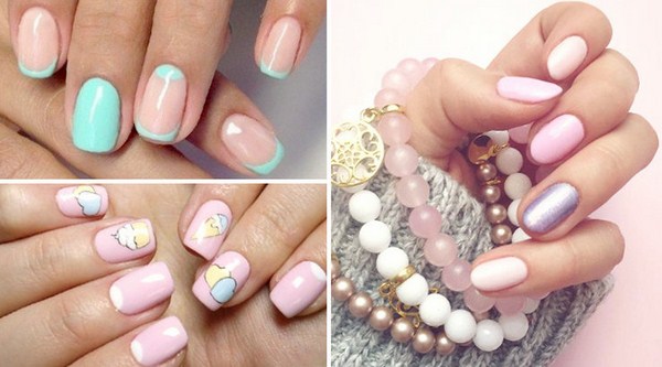 Manicure bogel cantik: gambar, berita, idea-idea manicure bogel