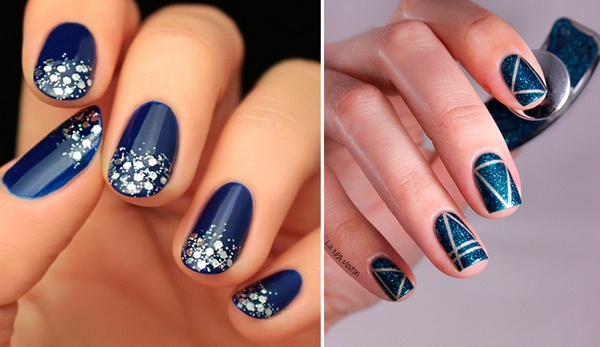 Musim sejuk manicure bergaya 2024-2025, idea, barang baru, trend - foto