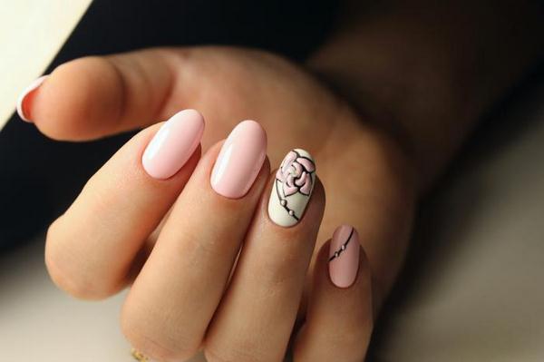 Manikur bunga yang menarik 2024-2025: gambar, idea-idea manicure dengan bunga