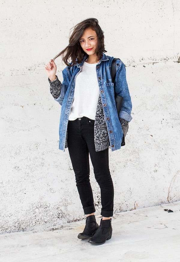 Jaket denim trend 2024-2025: foto, berita, trend