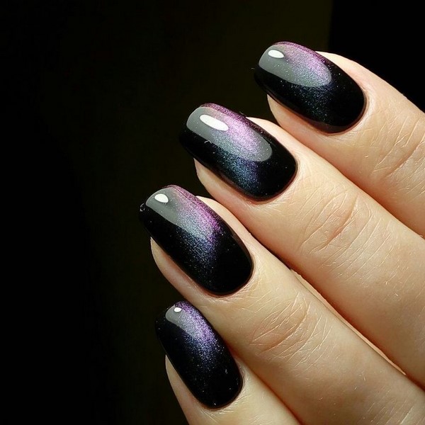 Manicure mata kucing misterius 2024-2025: idea reka bentuk kuku