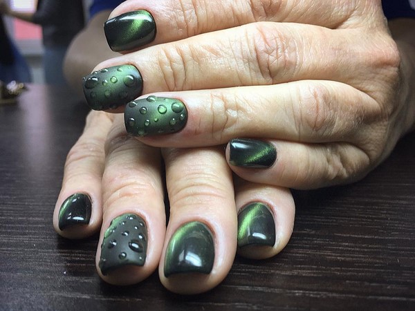 Manicure mata kucing misterius 2024-2025: idea reka bentuk kuku