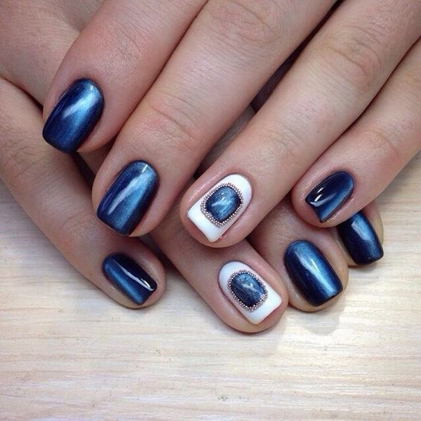Manicure mata kucing misterius 2024-2025: idea reka bentuk kuku