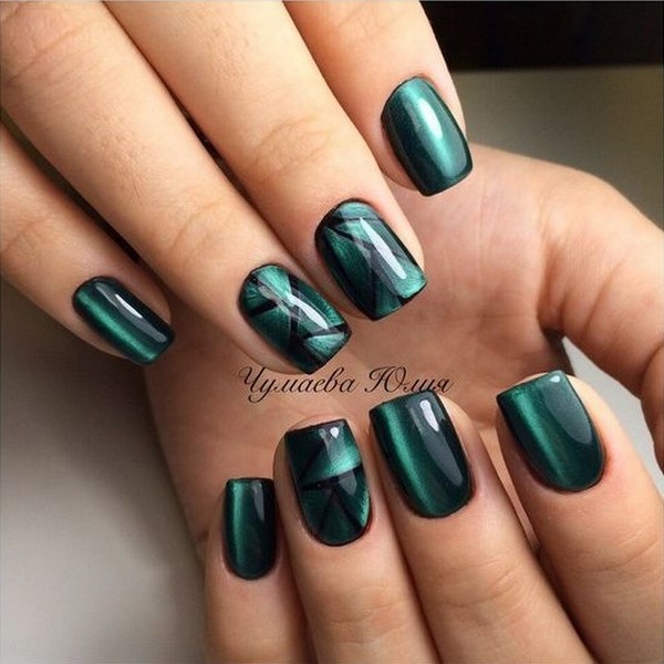 Manicure mata kucing misterius 2024-2025: idea reka bentuk kuku