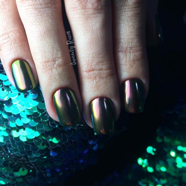 Manicure mata kucing misterius 2024-2025: idea reka bentuk kuku