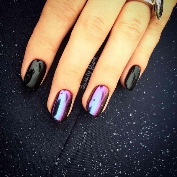 Manicure mata kucing misterius 2024-2025: idea reka bentuk kuku
