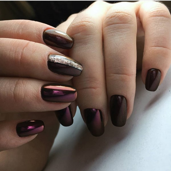 Manicure mata kucing misterius 2024-2025: idea reka bentuk kuku