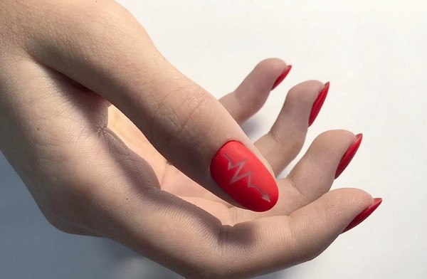 Manicure yang indah untuk kuku berbentuk almond 2024-2025: foto