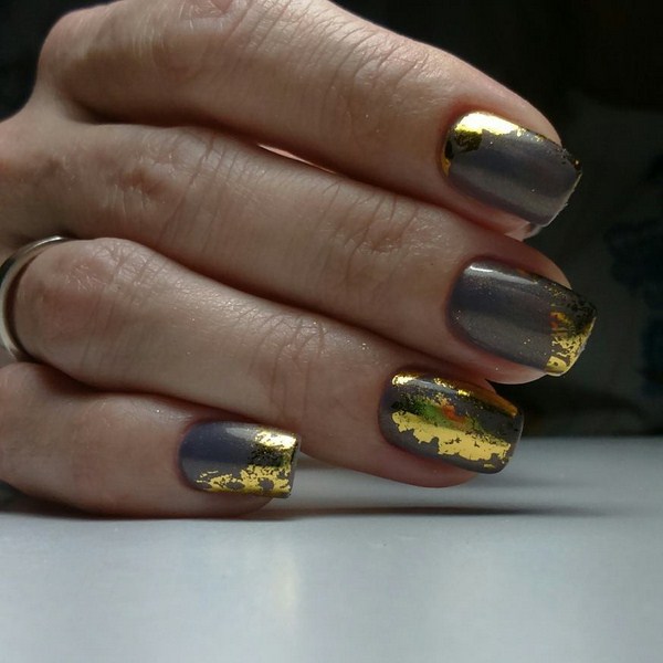 Manicure Tahun Baru Brilian 2024: contoh foto