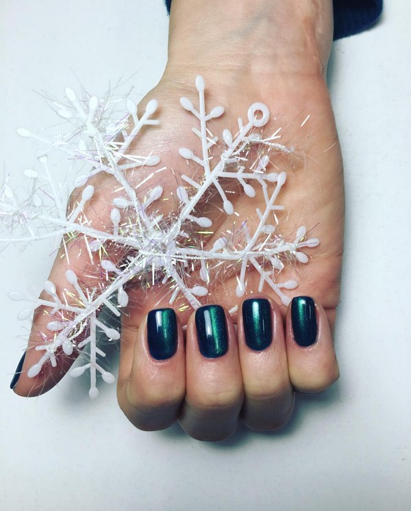 Manicure Tahun Baru Brilian 2024: contoh foto