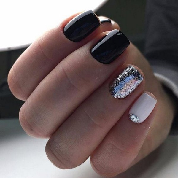 Reka bentuk kuku bergemerlapan perhiasan 2024-2025: manicure yang paling bergaya dalam foto