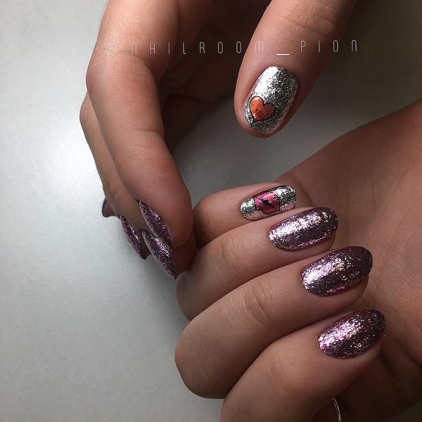 Reka bentuk kuku bergemerlapan perhiasan 2024-2025: manicure yang paling bergaya dalam foto