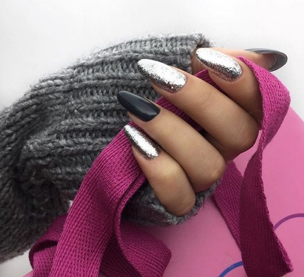 Reka bentuk kuku bergemerlapan perhiasan 2024-2025: manicure yang paling bergaya dalam foto