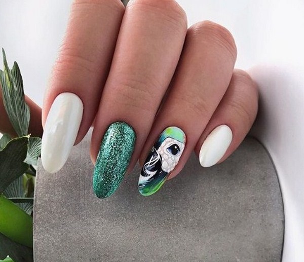 Reka bentuk kuku bergemerlapan perhiasan 2024-2025: manicure yang paling bergaya dalam foto